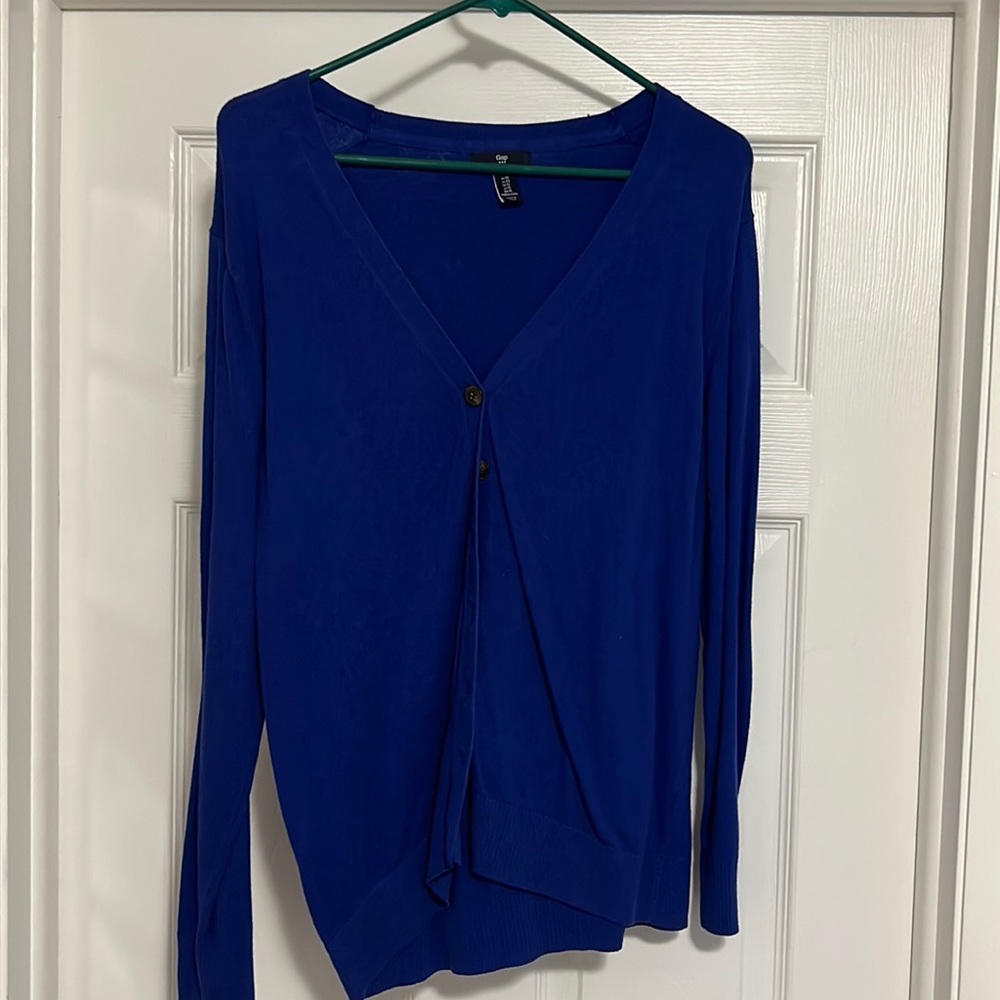 Women’s extra large blue gap cardigan